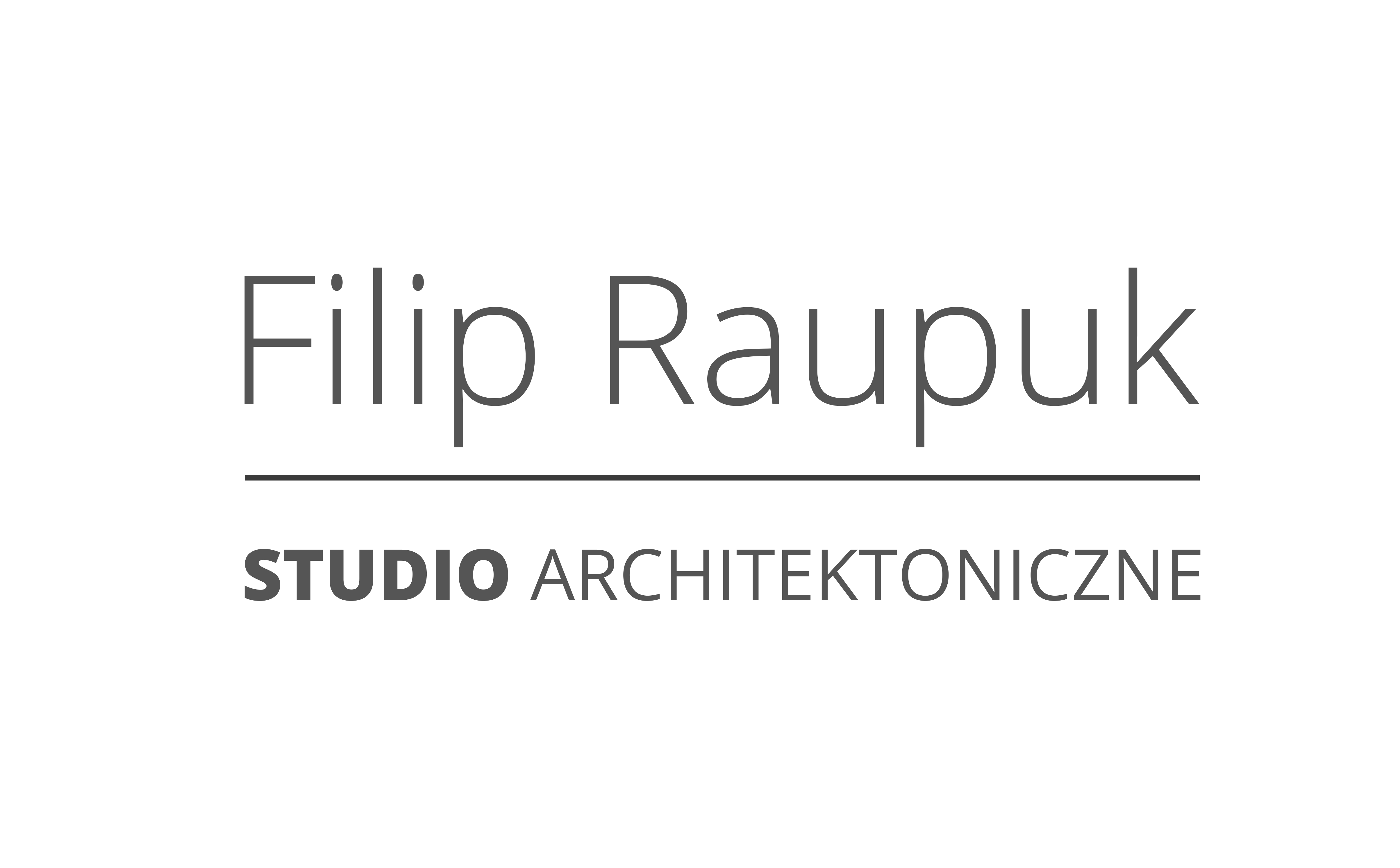 Logo Filip Raupuk Studio Architektoniczne