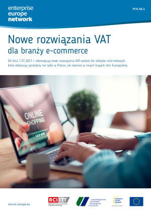 Okładka fact sheet dot. VAT dla e-commerce
